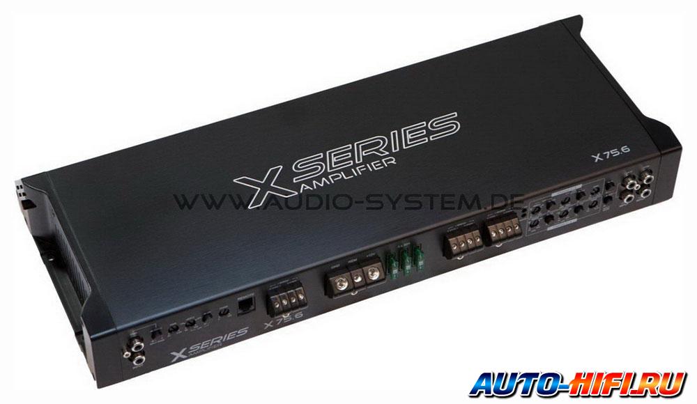 6-канальный усилитель Audio System X 75.6 6-канальный усилитель Audio System X 75.6
